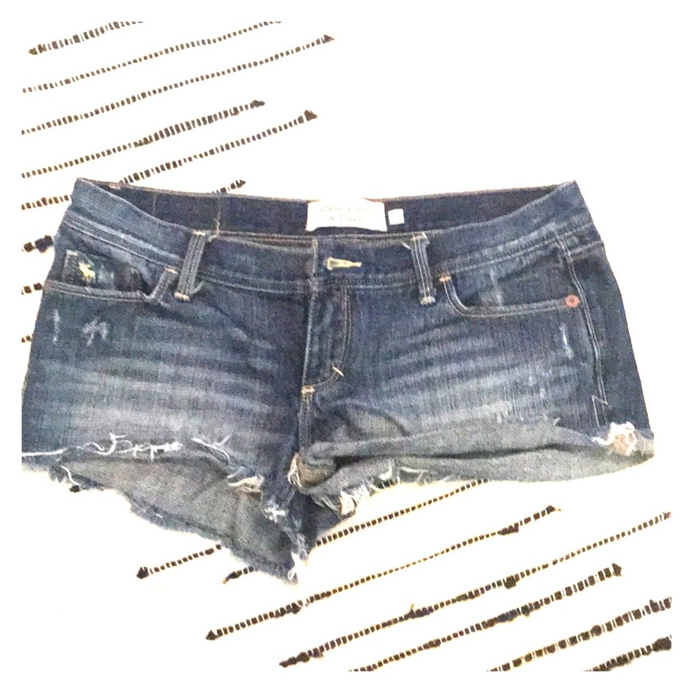 Abercrombie jean shorts